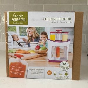 Infantino | squeeze station press & store unit